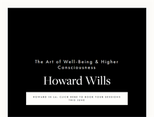 Tablet Screenshot of howardwills.com